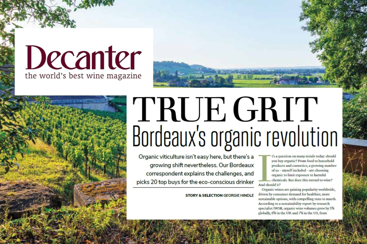 La révolution bio de Bordeaux, une affaire de cran