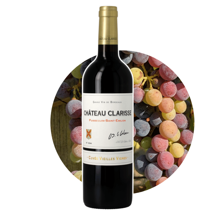 Bouteille de Cuvée vieilles vignes, Puisseguin Saint-Emilion, ou la cuvée d'excellence du domaine