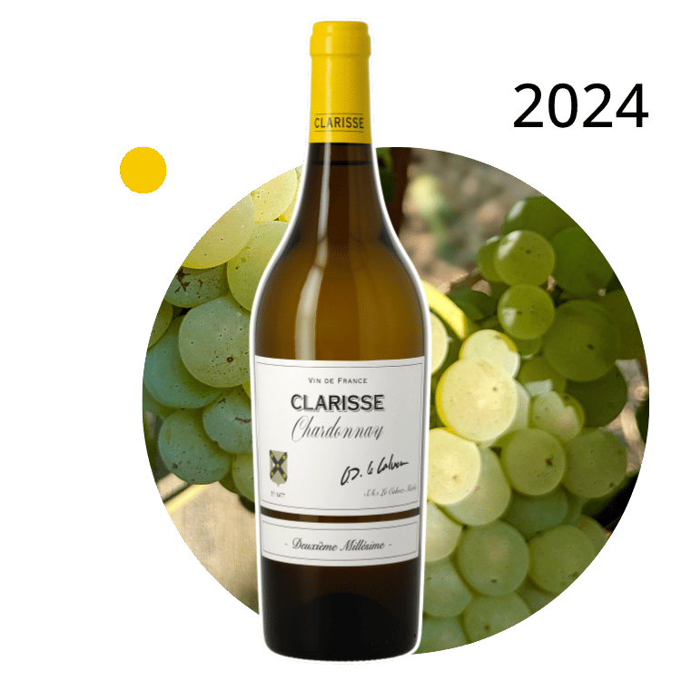 Clarisse, Chardonnay, Vin de France, 2024