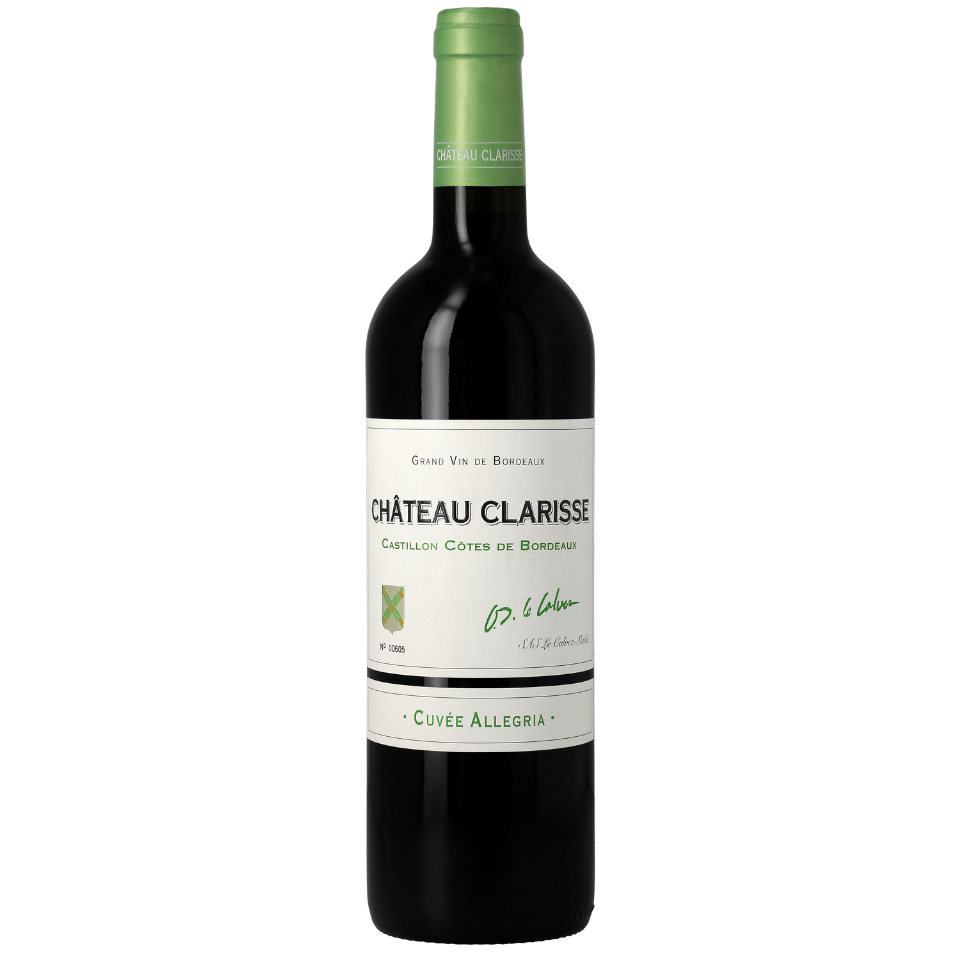 Château Clarisse, Cuvée Allegria, Castillon Côtes de Bordeaux, 2017
