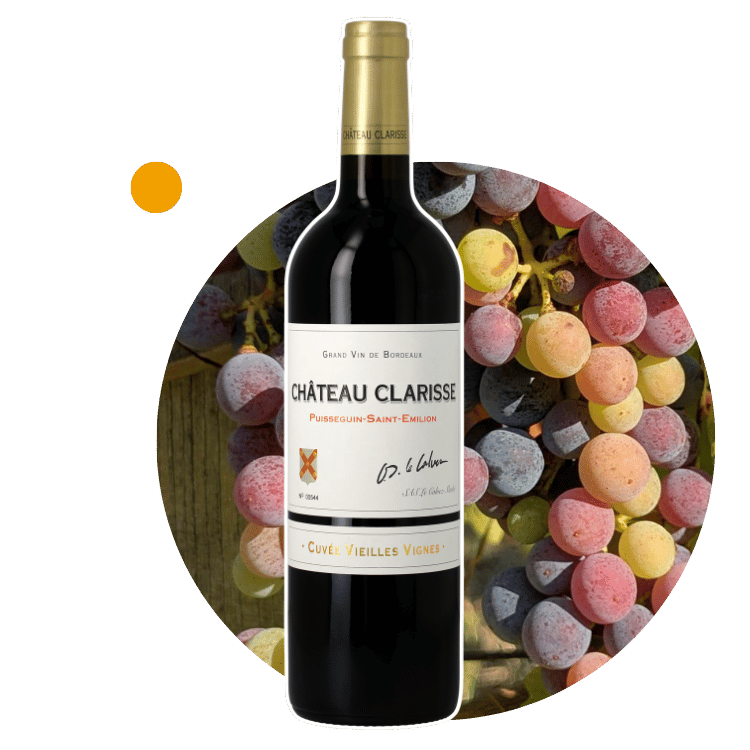 Cuvée vieilles vignes, Puisseguin Saint-Emilion, cépages merlot cabernet franc